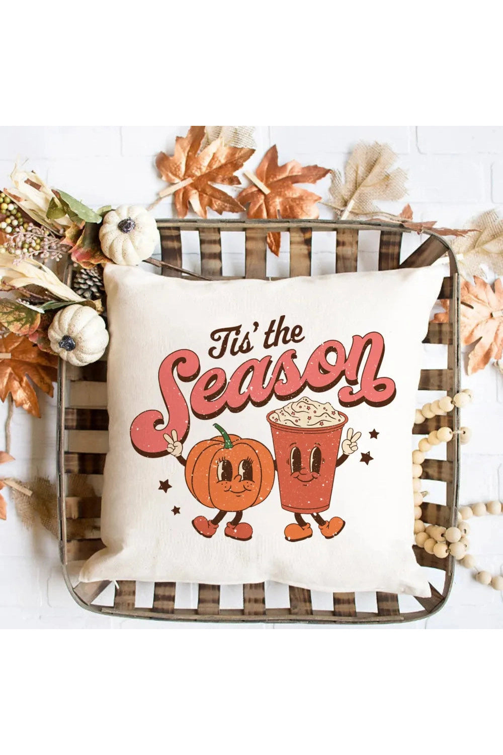 Pumpkin Spice Pillow Cover