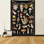 Enchanted Forest Witchcraft Tapestry