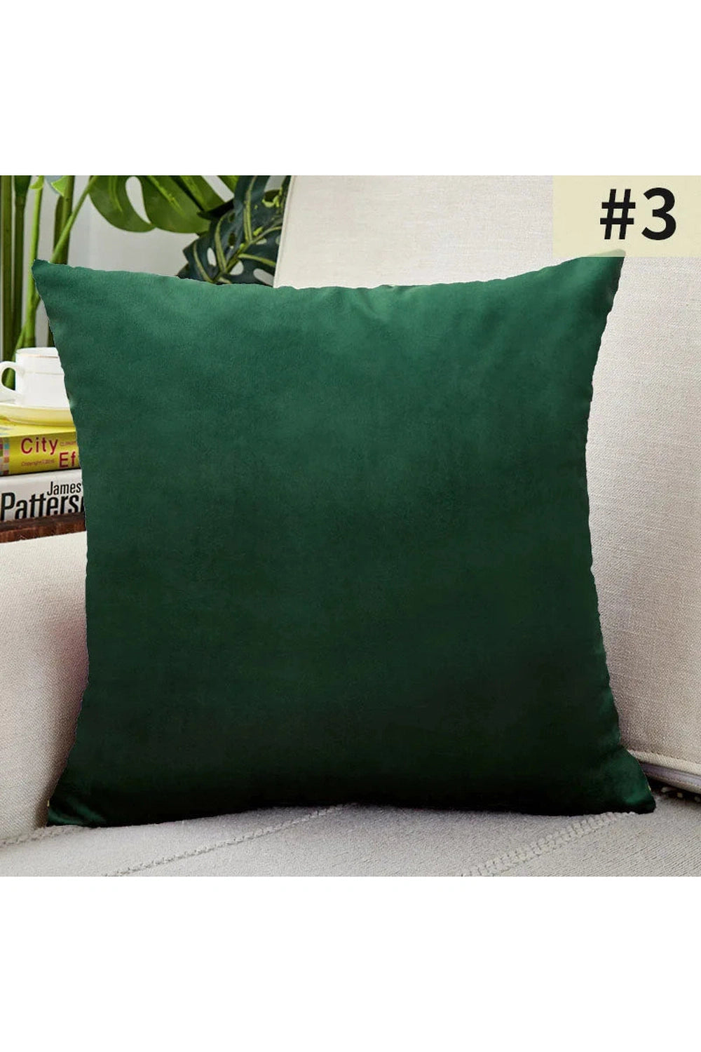 Green Velvet Gift Pillow Case