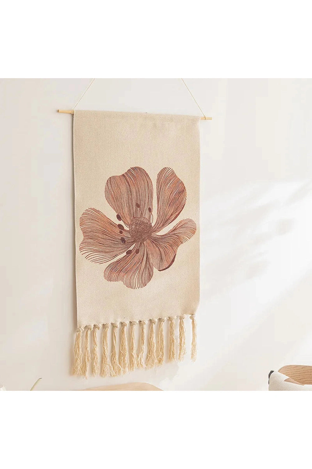 Bohemian Floral Wall Tapestry