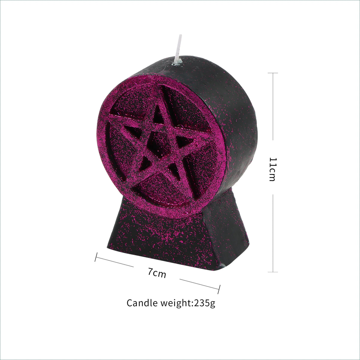 Pentagram Ornament Candle Mold DIY