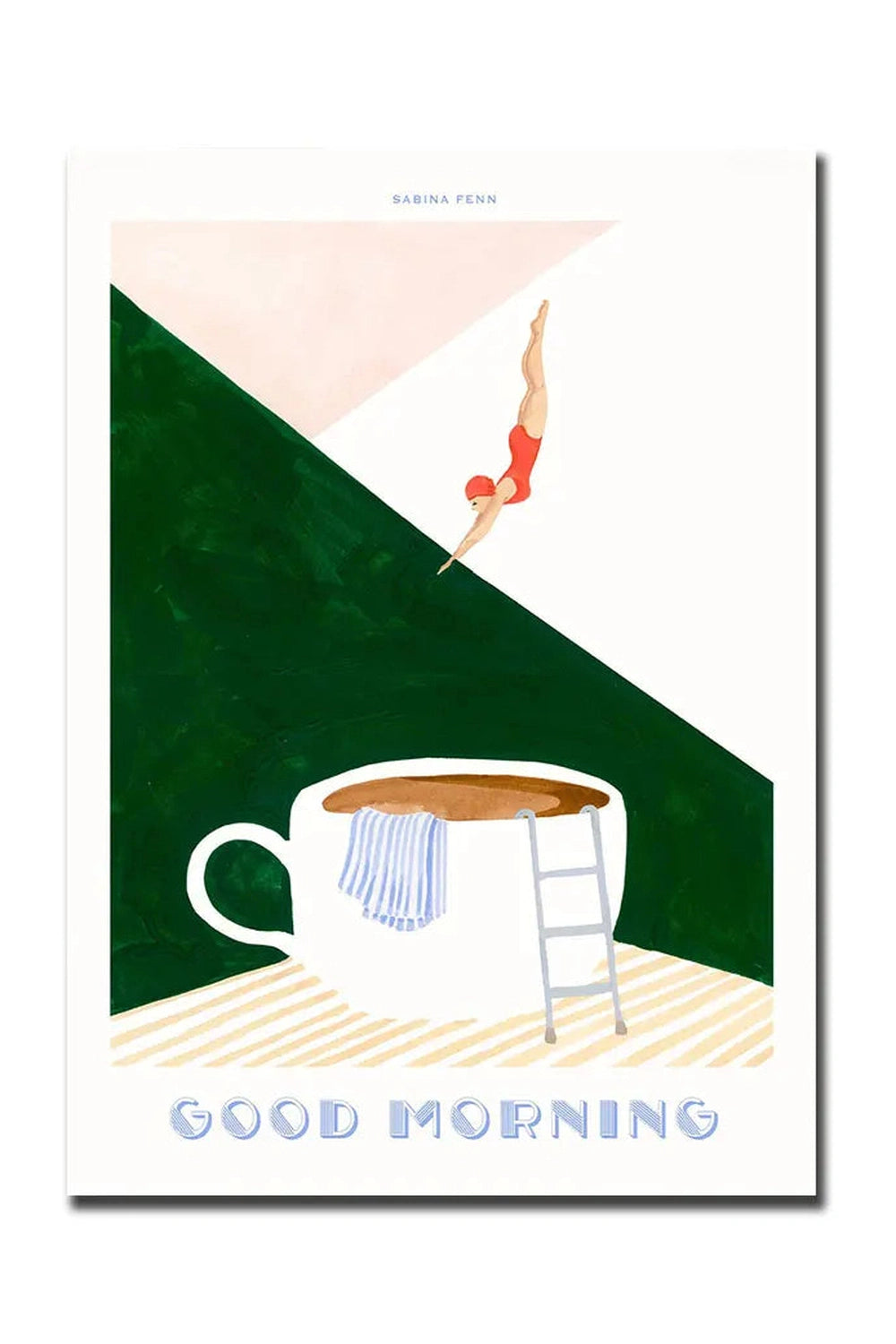 Good Morning Coffee Canvas Poster