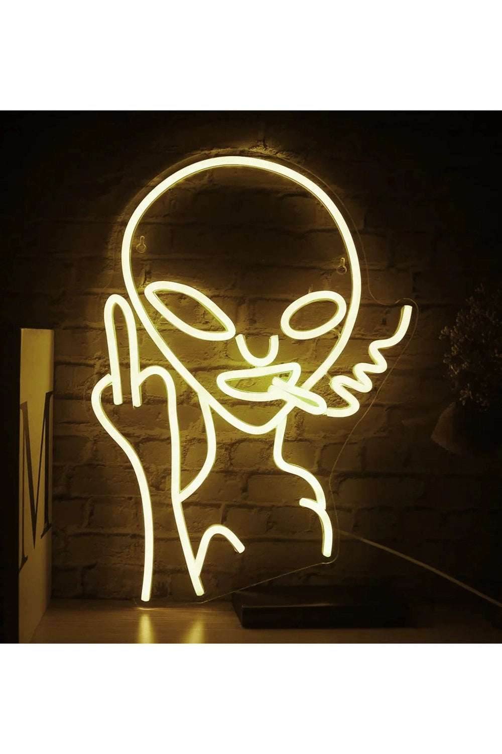 Alien Hip Hop Neon