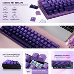 Purple Gamer Keycaps