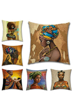 African Lady Pillow Case