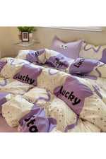 Floral Korean Romantic Bedding Set