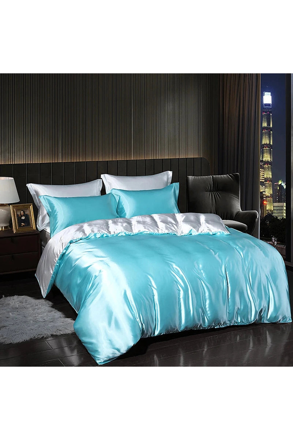 High-End Satin Bedding Set