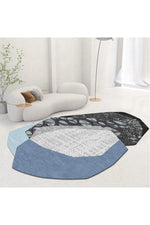 Abstract Geo Layers Rug