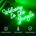 Jungle Welcome Neon Sign