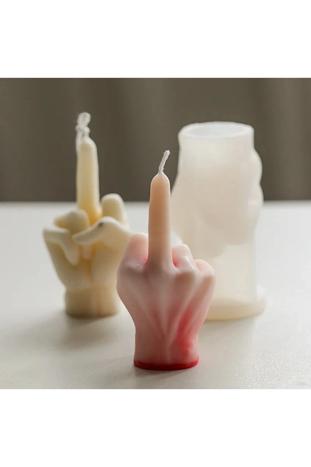 Ugly Fingers Candle Mold DIY