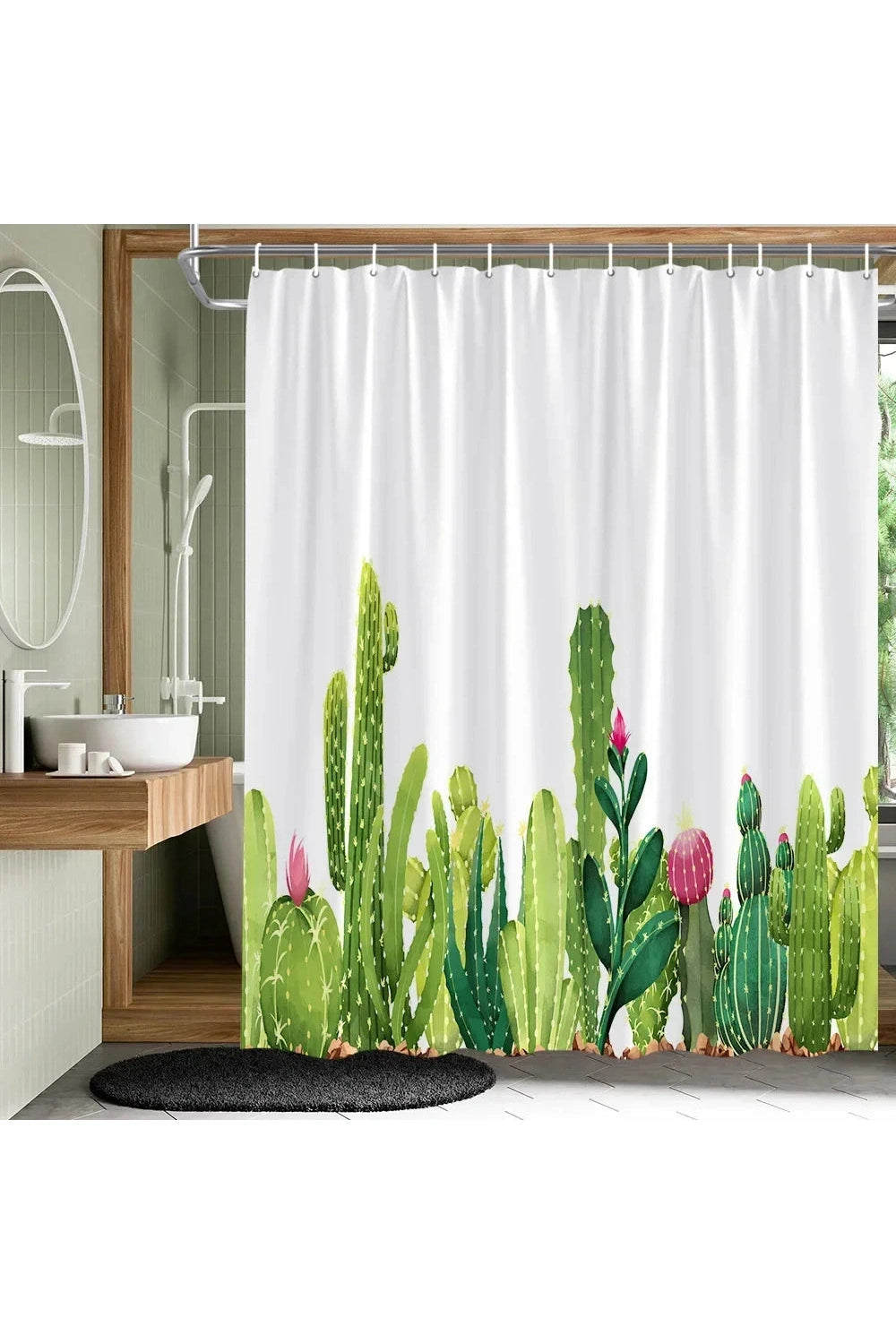 Garden Leaves Shower Curtain