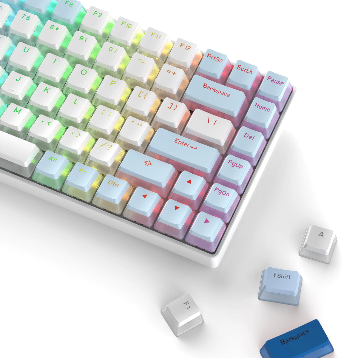 Blue Pudding PBT Keyset