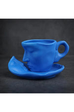 Sculpture Couple Coffee Cup Set