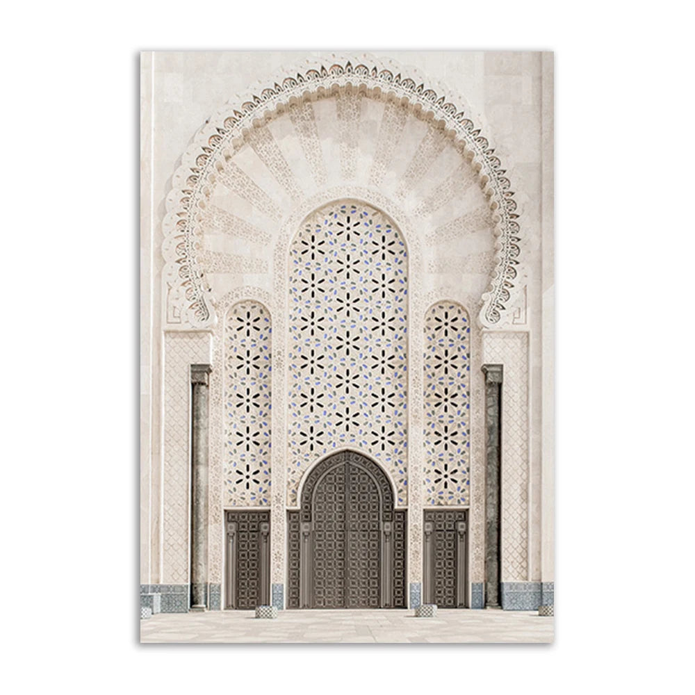 Islamic Mosque Canvas Poster