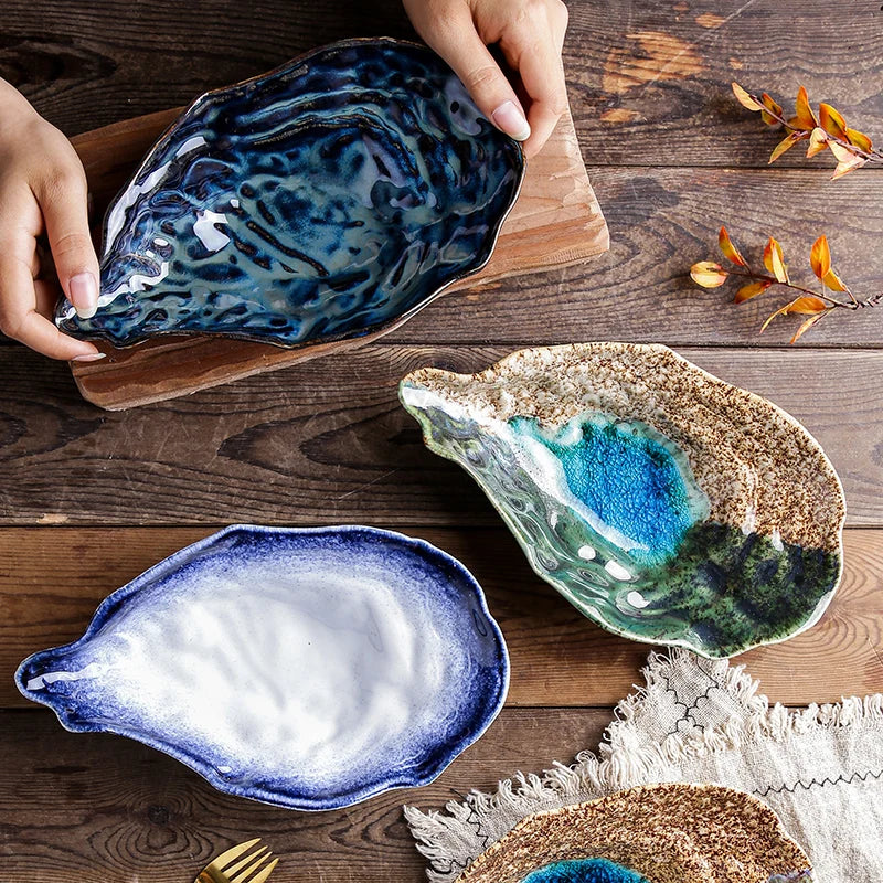 Ocean Tide Ceramic Bowls