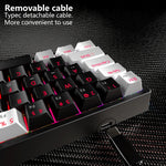 Teclado RGB intercambiable en caliente