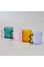 Colorful Handmade Glass Cup