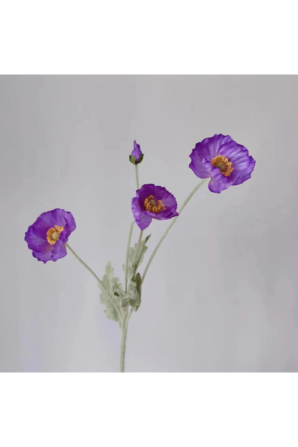 Silk Poppy Artificial Flowers