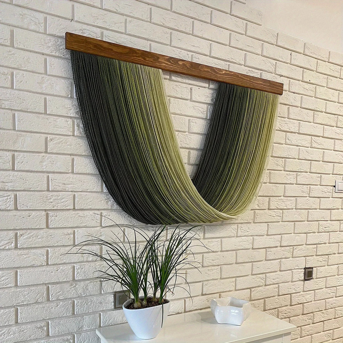 Earthy Wave Wall Hanging