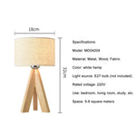 Fall Decor Nordic Minimalist Tripod Lamp