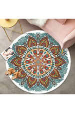 Bohemian Soft Round Rug