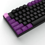 Black Purple ISA Keycaps