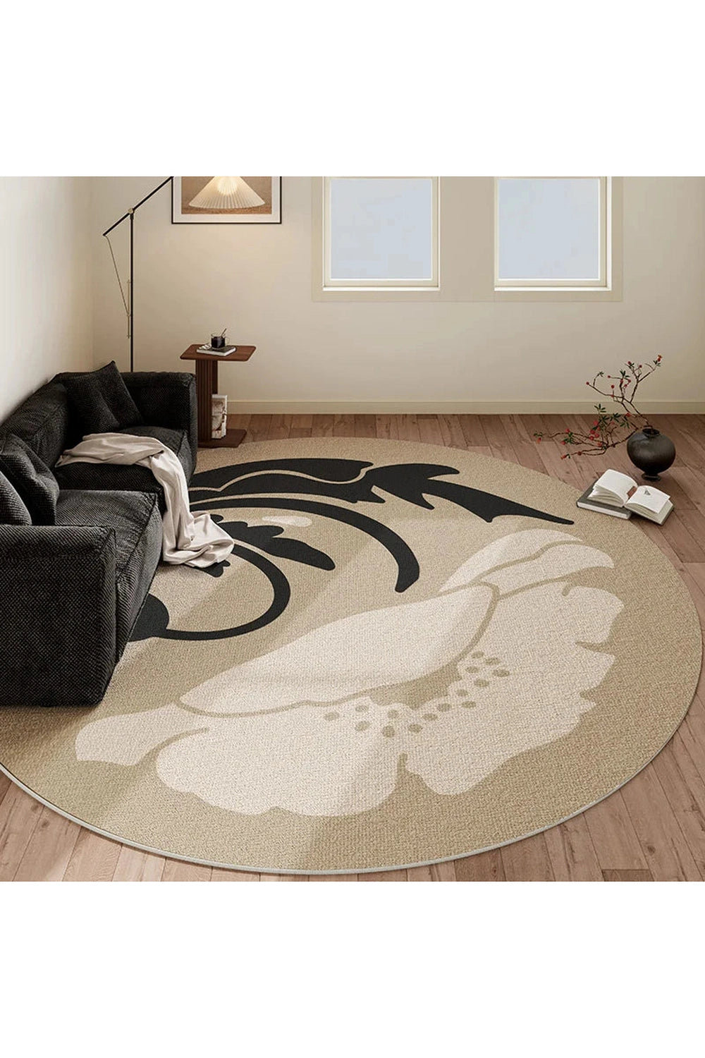 Modern Floral Harmony Rug