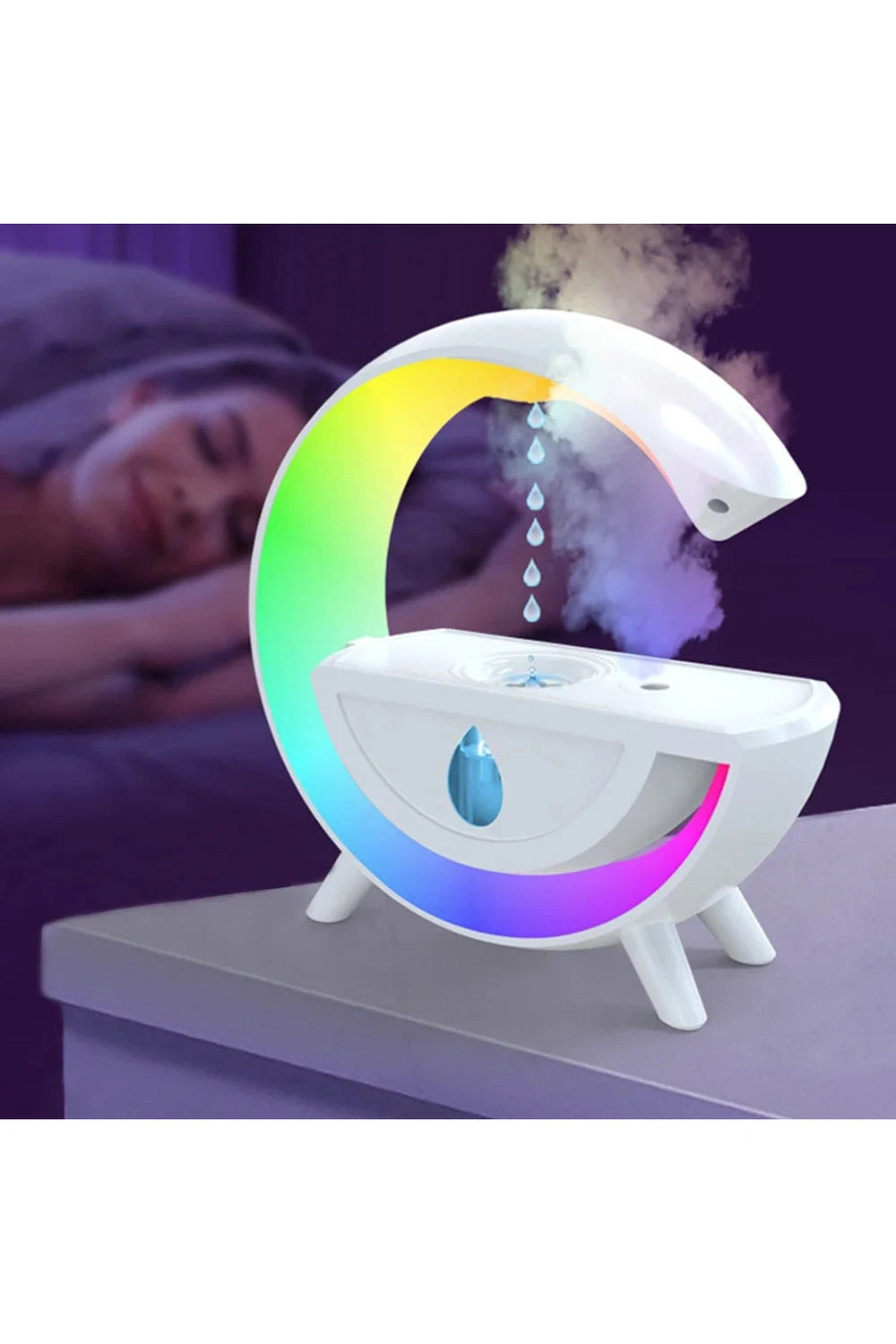 Neon Mist Crescent Humidifier