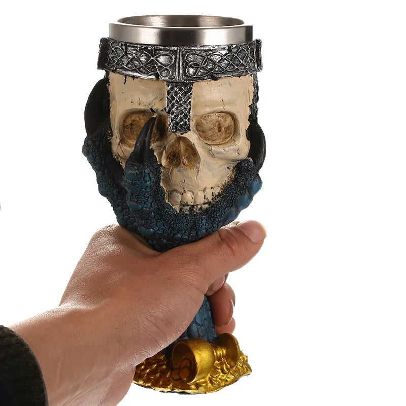 Dragon's Grasp Skull Goblet