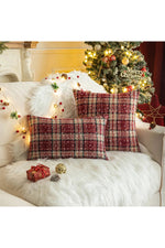 Christmas Plush Nordic Pillow Case