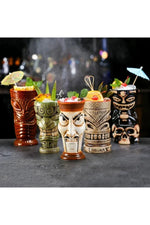 Ceramic Tiki Cocktail Mug