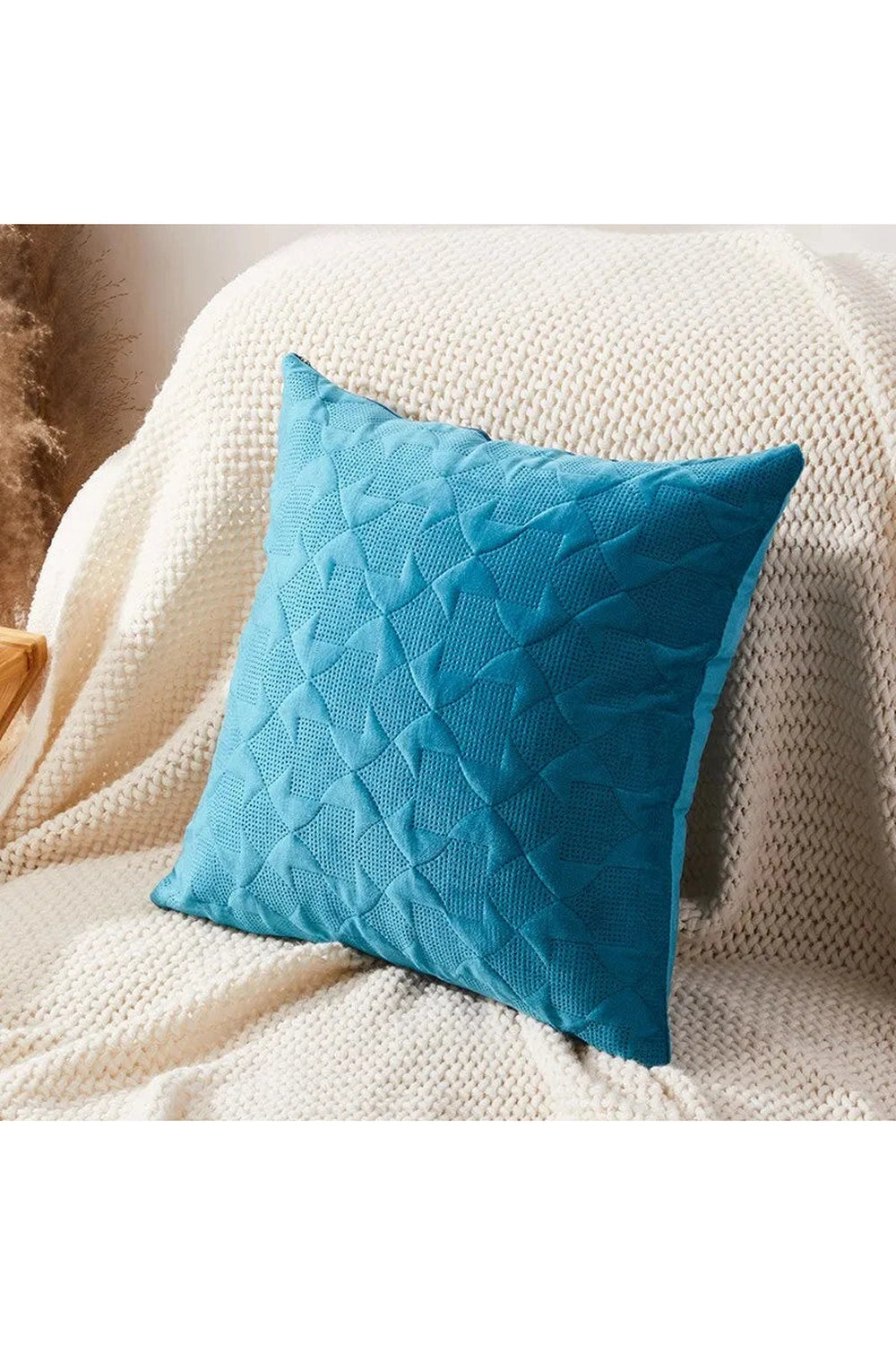 Cozy Knit Texture Pillowcase