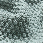 Cozy Dark Gray Textured Blanket