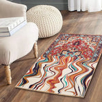 Boho Wave Fusion Accent Rug