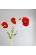 Silk Poppy Artificial Flowers