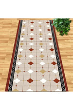 Geometric European Runner Rug