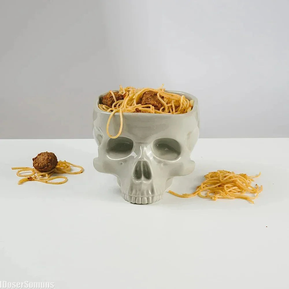 Gothic Skull Bowl