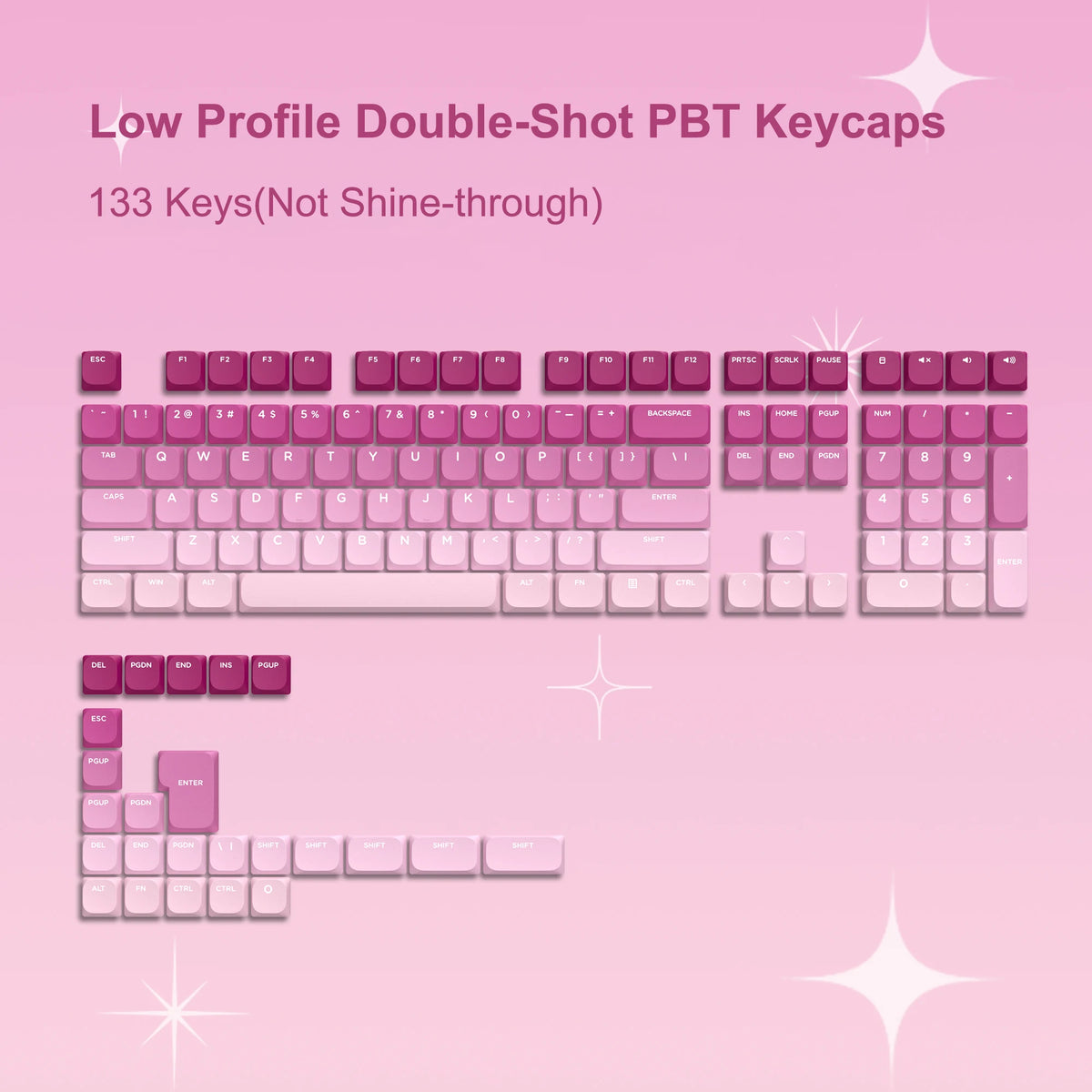 Low Profile RGB Keycaps