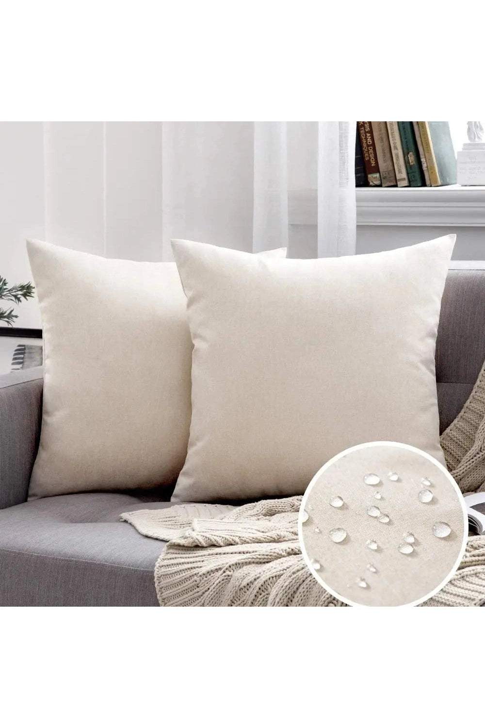 Waterproof Outdoor Sofa Pillow Case