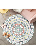 Bohemian Soft Round Rug