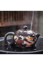 High Temperature Black Clay Teapot