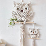 Boho Macramé Owl Wall Hanging