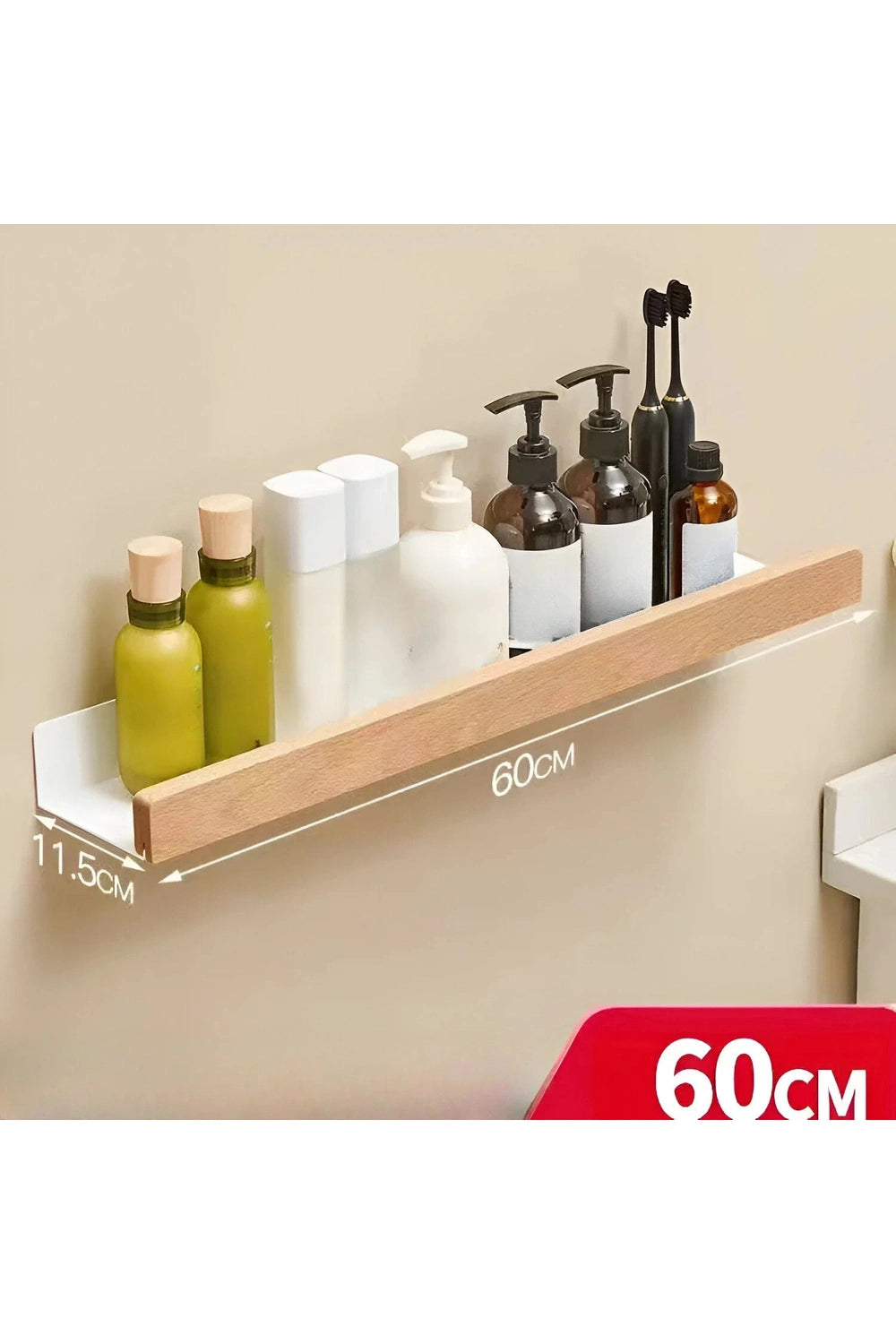 Modern Minimalist Bathroom Shelves