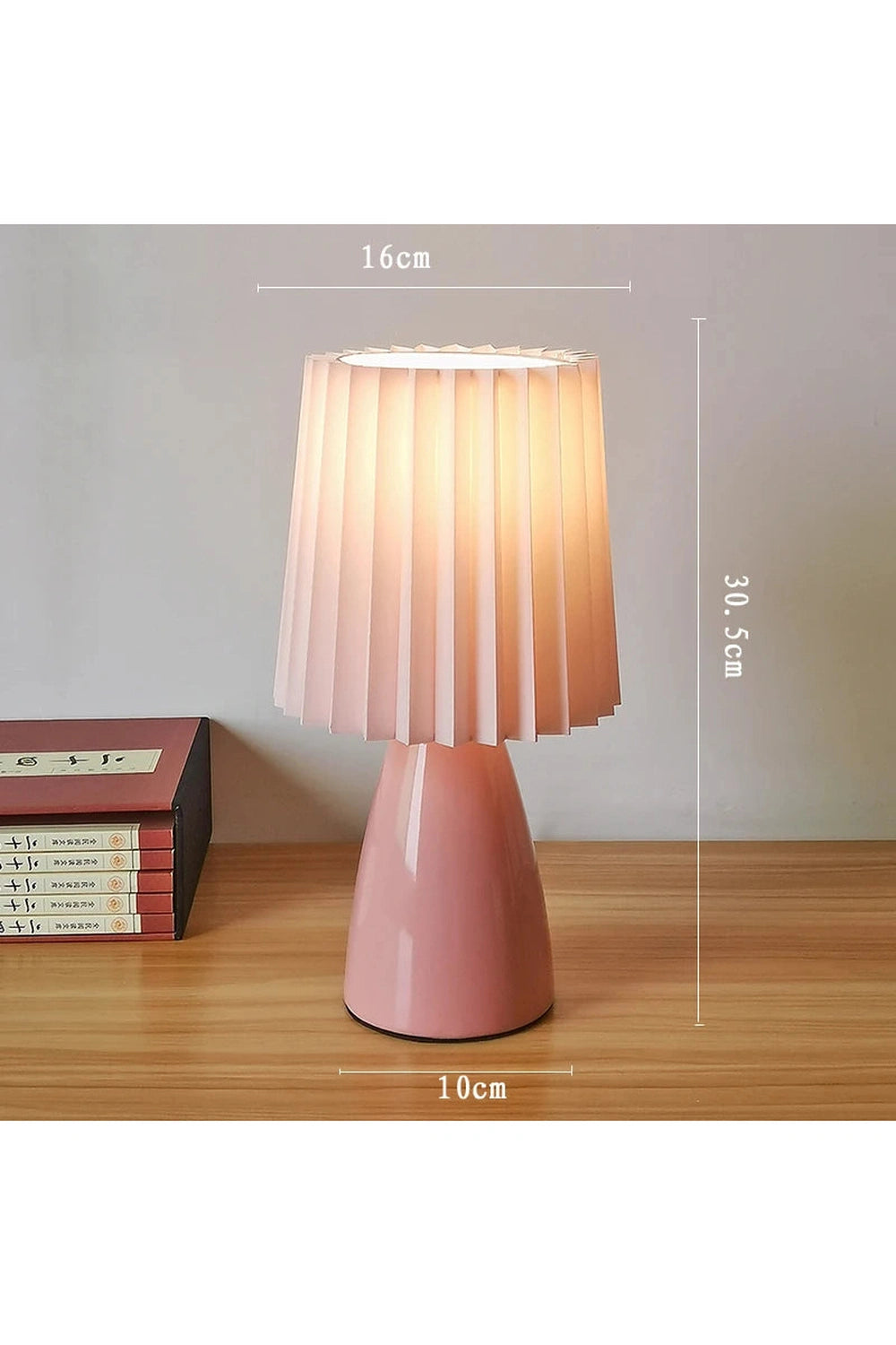 Milkshake LED Pleated Night Lamp