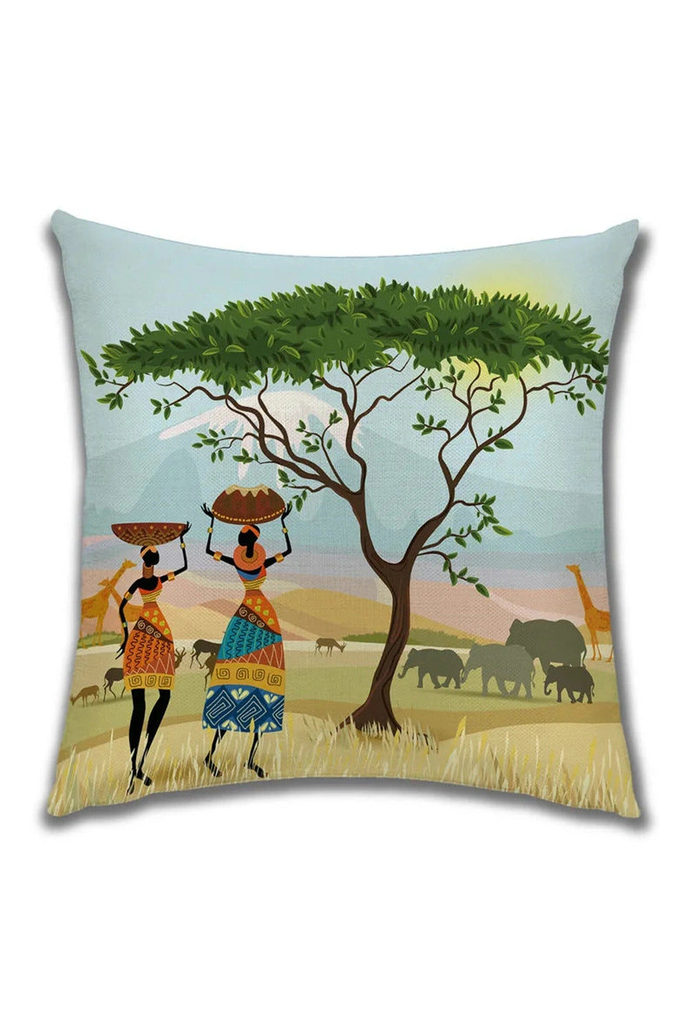 African Lady Pillow Case