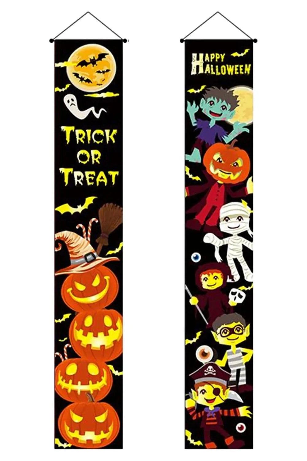 Spooky Fun Trick or Treat Tapestry