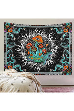 Trippy Turtle Dreamscape Tapestry