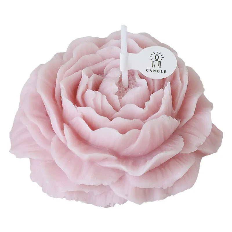 Coquette Blooming Rose Petal Candles