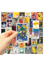 Fortune Tarot Doodle Scrapbooking Stickers