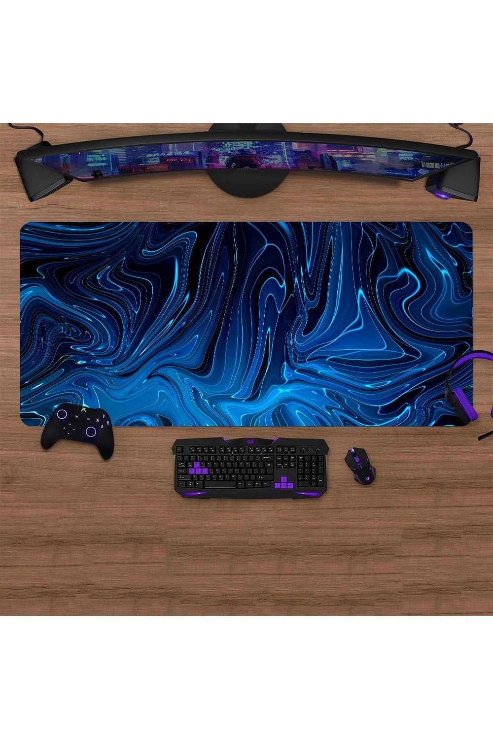 Liquid Paint Anime Deskmat